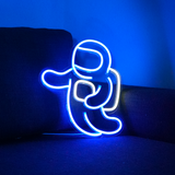 Geekd - Crewmate Flygande Neonlampa