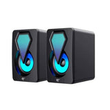 Datorhögtalare Havit SK210mini PRO 2.0 RGB (svart)