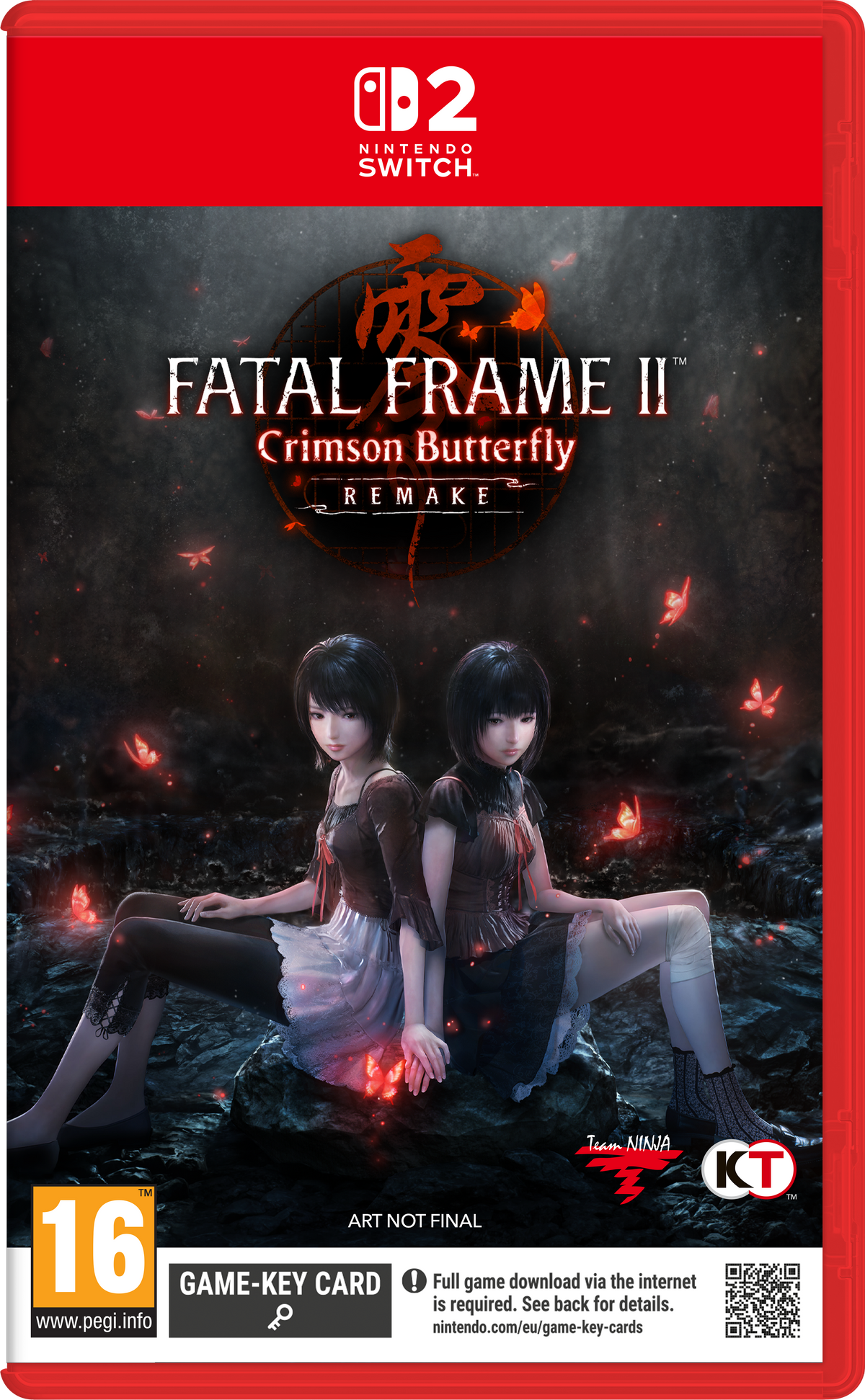 Fatal Frame II: Crimson Butterfly REMAKE – emballage