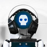 Numskull PS5-inspirerat Blått Och Vitt Spelskåp