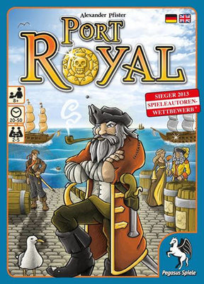 Pegasus Port Royal Kortspil Tysk/Engelsk – Port Royal-æske