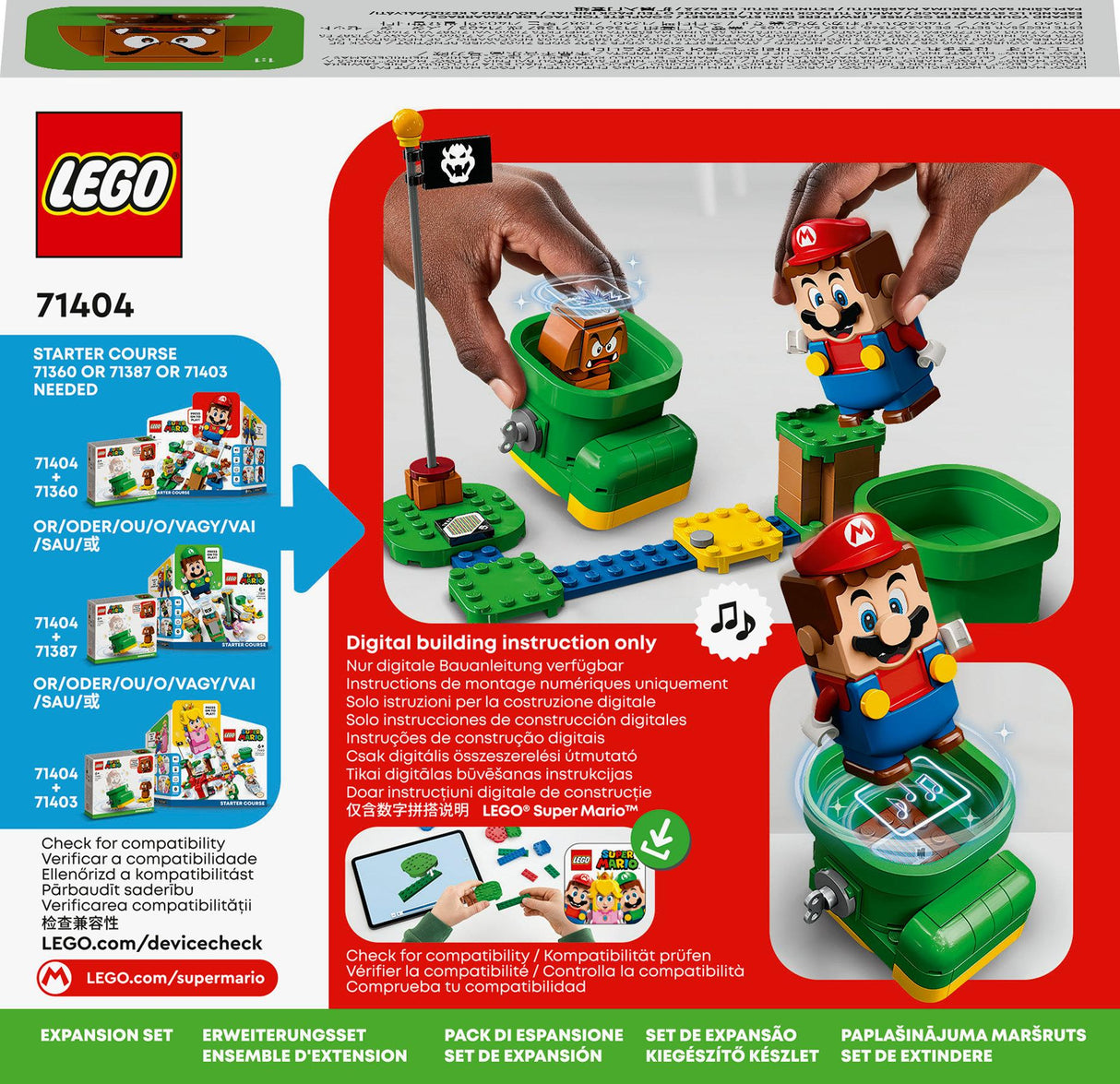 LEGO Super Mario - Goomba&#039;s Shoe Expansion Set (71404)