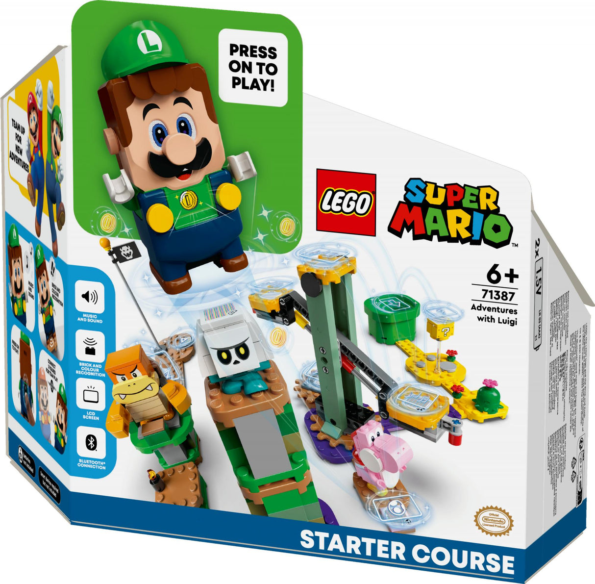 LEGO Super Mario - Äventyr Med Luigi Bana (71387)