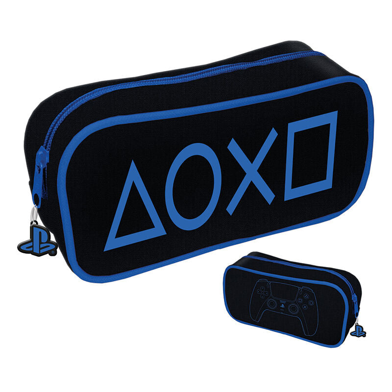 Rektangulär Playstation Symbols Toalettväska 22 Cm