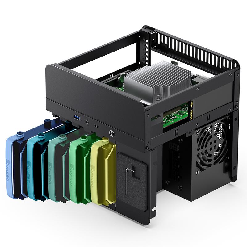 Jonsbo N2 Mini-ITX, Svart