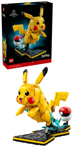 LEGO - Pokémon - Pikachu and Poké Ball (72152) Lego