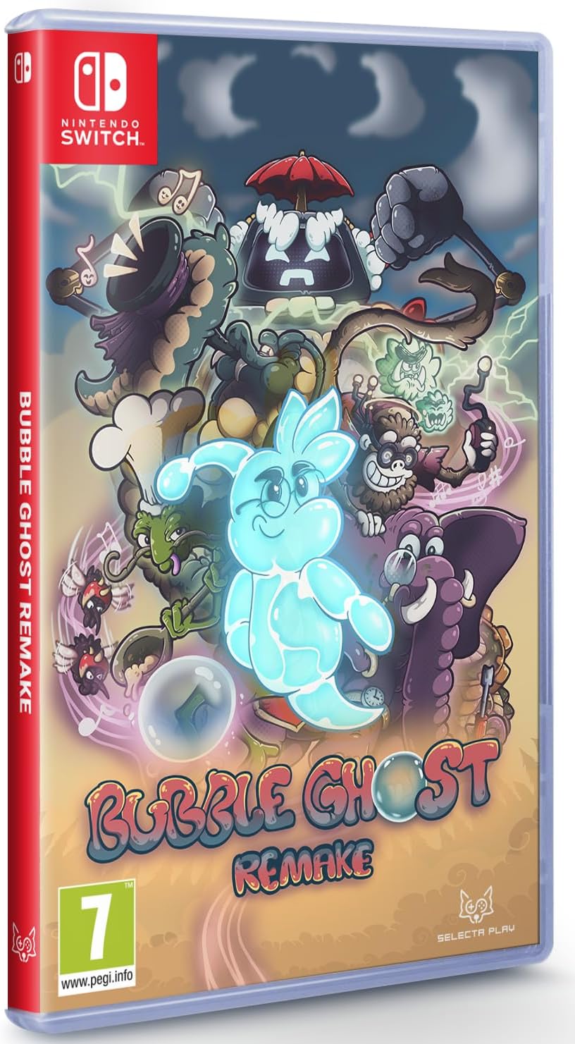 Bubble Ghost – Nintendo Switch – spilomslag