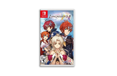 Langrisser I & II – forside til Nintendo Switch