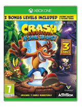 Crash Bandicoot - N'Sane Trilogy Remastered – Xbox One – spilomslag