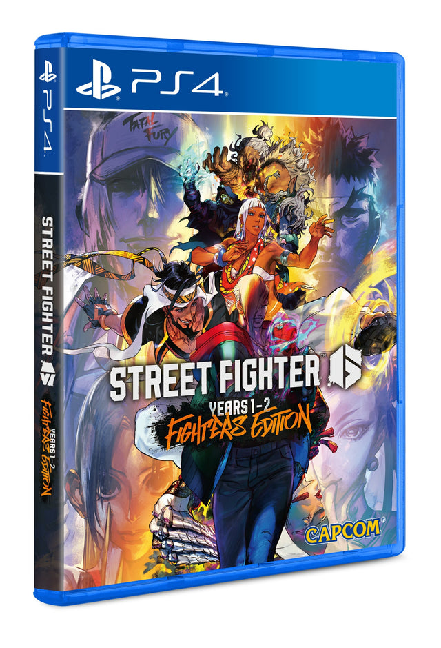 Street Fighter 6 Years 1-2 Fighters Edition – PlayStation 4 – spilomslag