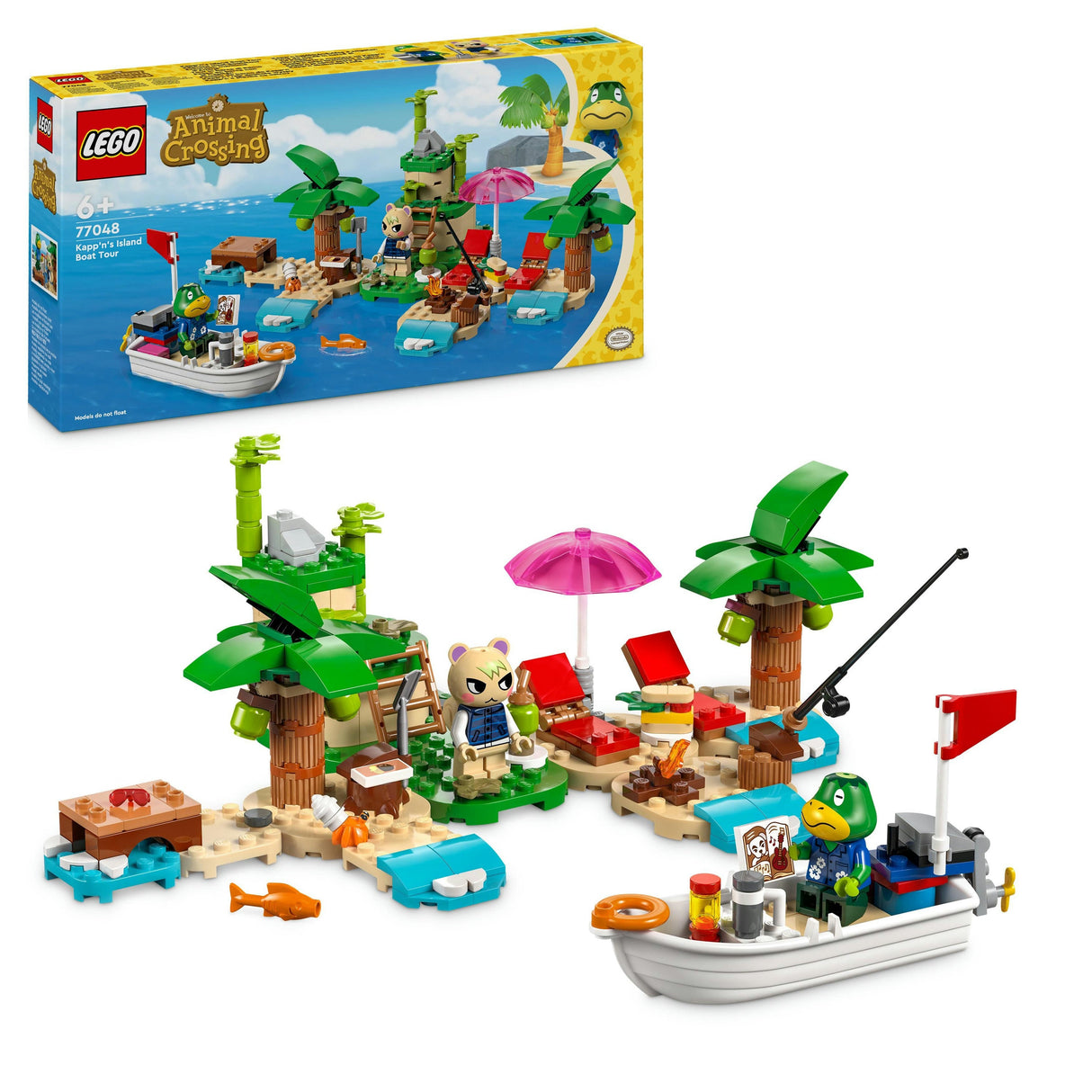 LEGO Animal Crossing - Kapp&amp;#039;n&amp;#039;s Island Boat Tour (77048)