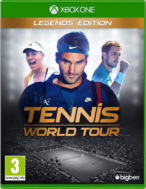 Tennis World Tour – Legends Edition – Xbox One – forside