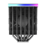 Montech Metal DT24 Premium - CPU-kylare, ARGB topplock, 2x 120 mm PWM-fläktar, LGA1700 + AM5-stöd, 270W TDP