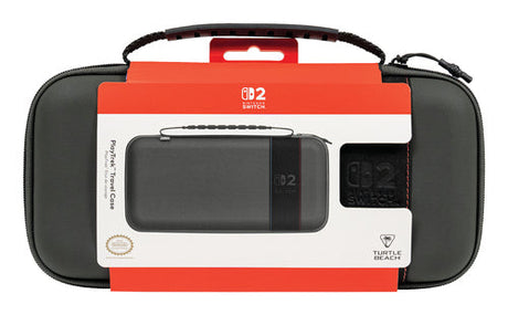 Turtle Beach PlayTrek – Switch 2-taske, Charcoal Black – Taske med emballage