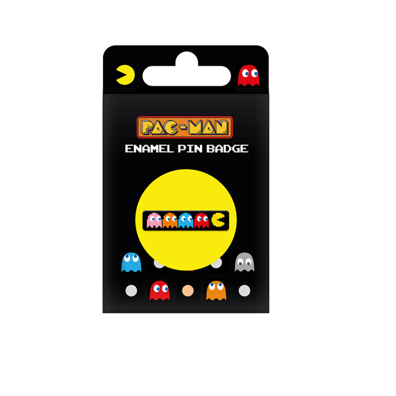 Pac Man Ghots Emalj Pin Badge