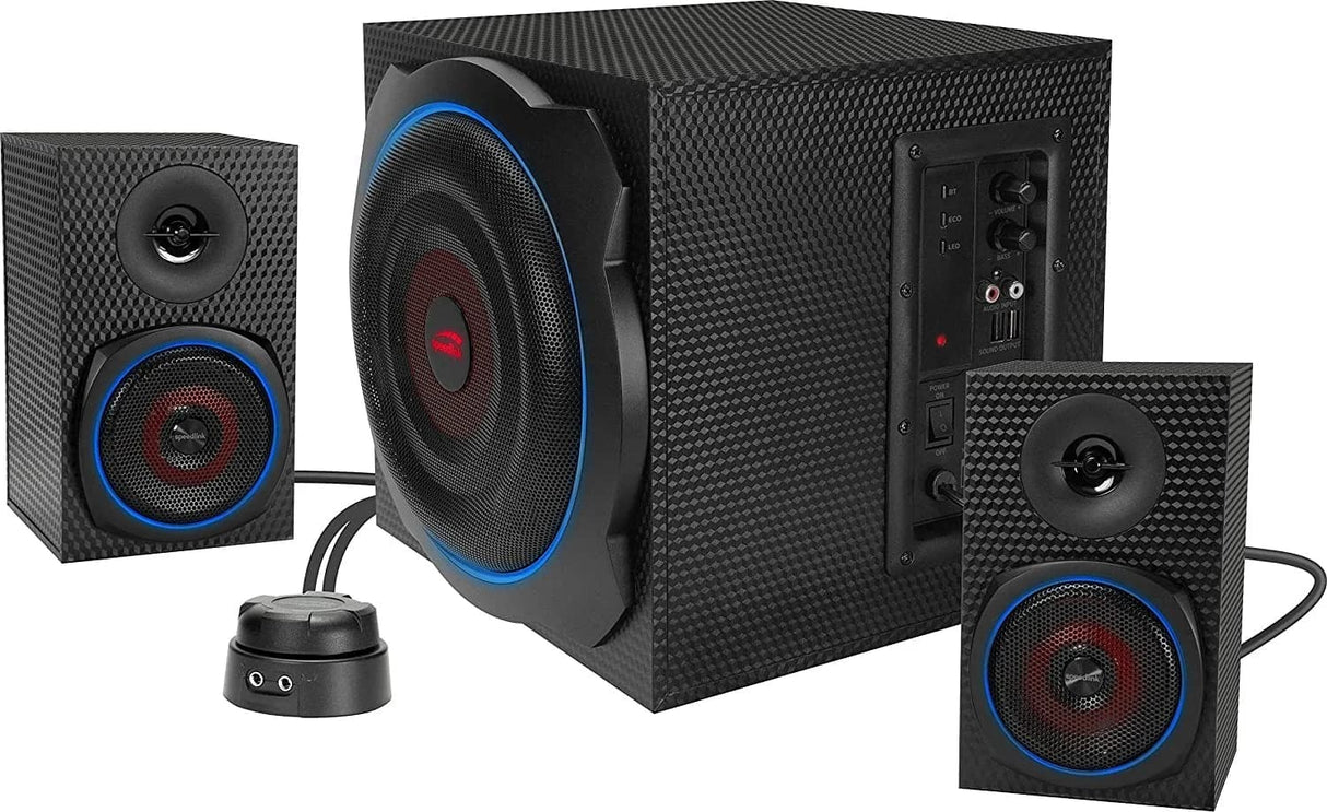 Speedlink - GRAVITY CARBON RGB 2.1 Gaming Högtalarsystem