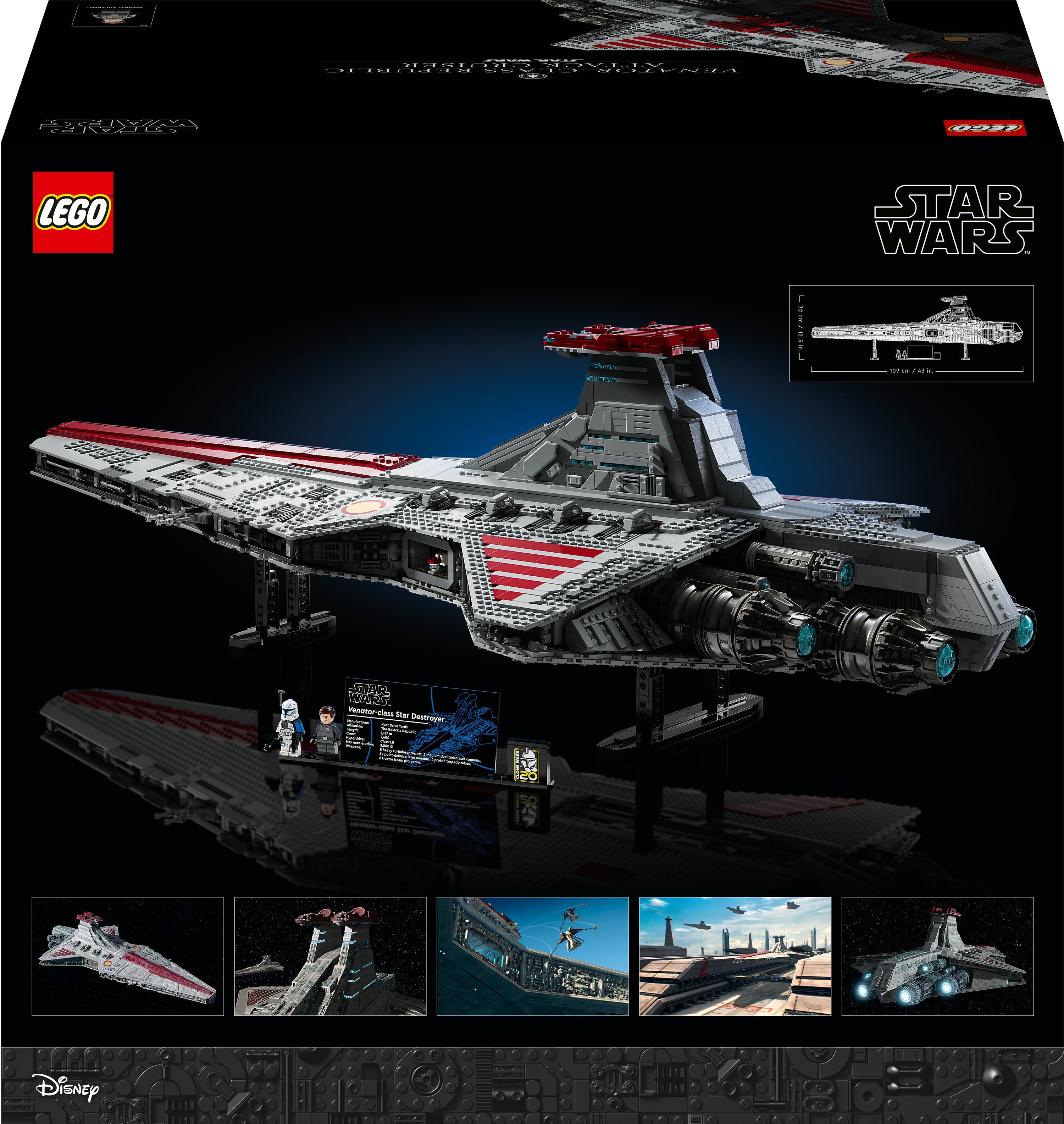 LEGO Star Wars Venator-Class Republic Attack Cruiser 75367