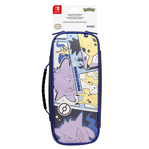 HORI Cargo Pouch Compact - Pikachu, Gengar &amp; Mimikyu