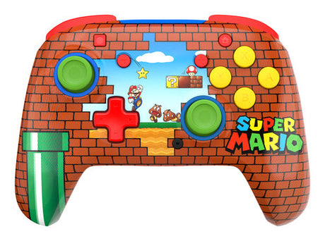 Turtle Beach Rematch Wireless – Mario Bricks Reveal – Switch – Front og knapper