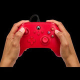 PowerA Cabled Controller För Xbox Series X - S - Röd