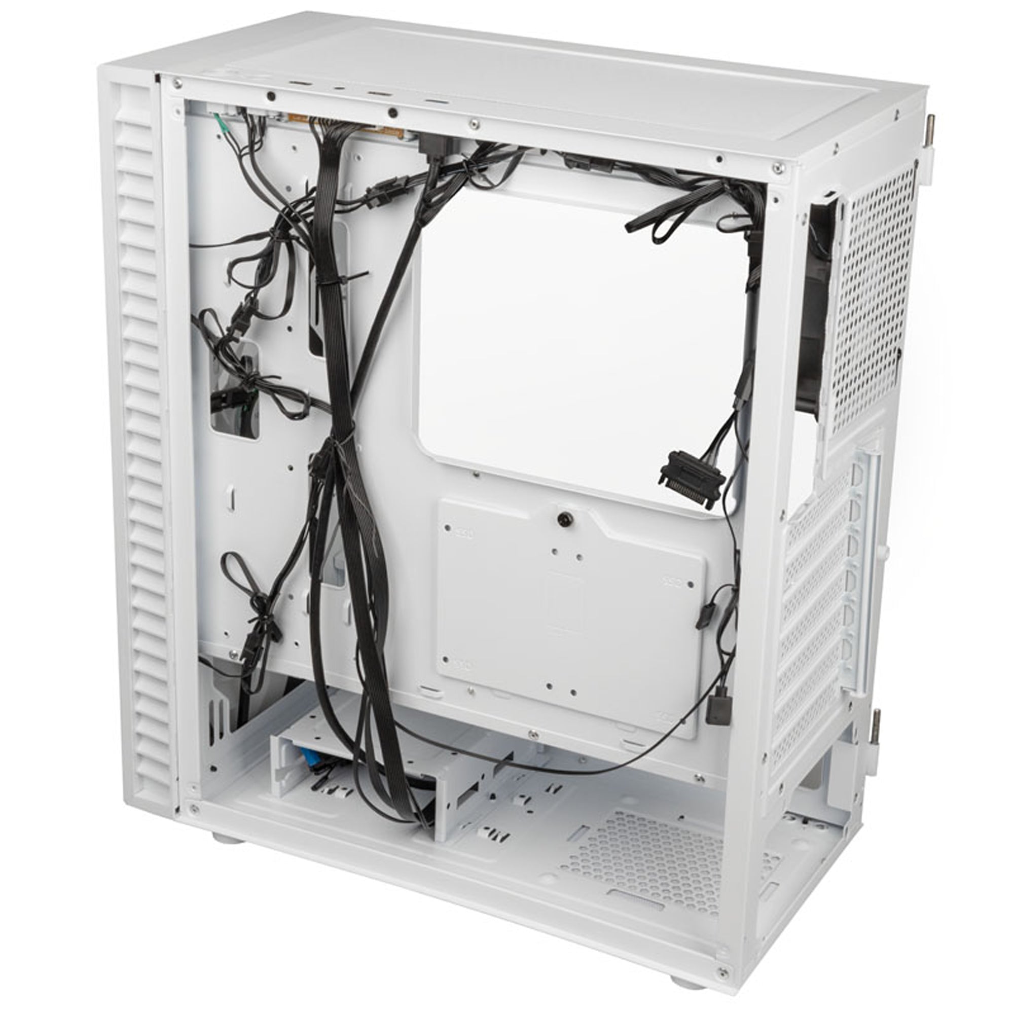 Kolink Observatory HF Glas ARGB Midi Tower Case - Vit