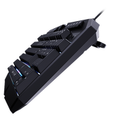 Speedlink - LUDICIUM RGB Rainbow Gaming Tangentbord, Svart - US Layout