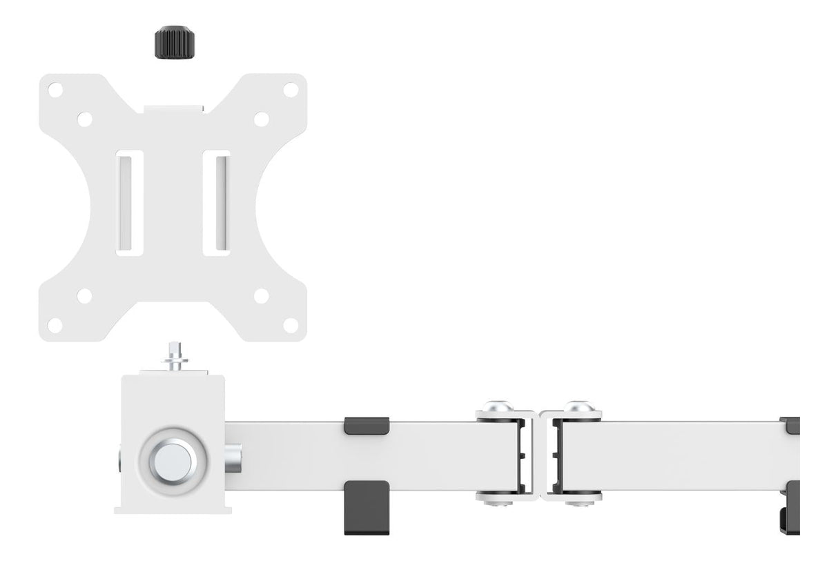 Deltaco - Dual Monitor Monitor Arm - 13&quot;-32&quot; Monitors - Vit