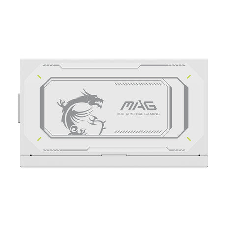 MSI MAG A1000GL PCIE5 WHITE 1000 W strømforsyning - 80 PLUS Gold - visning 8