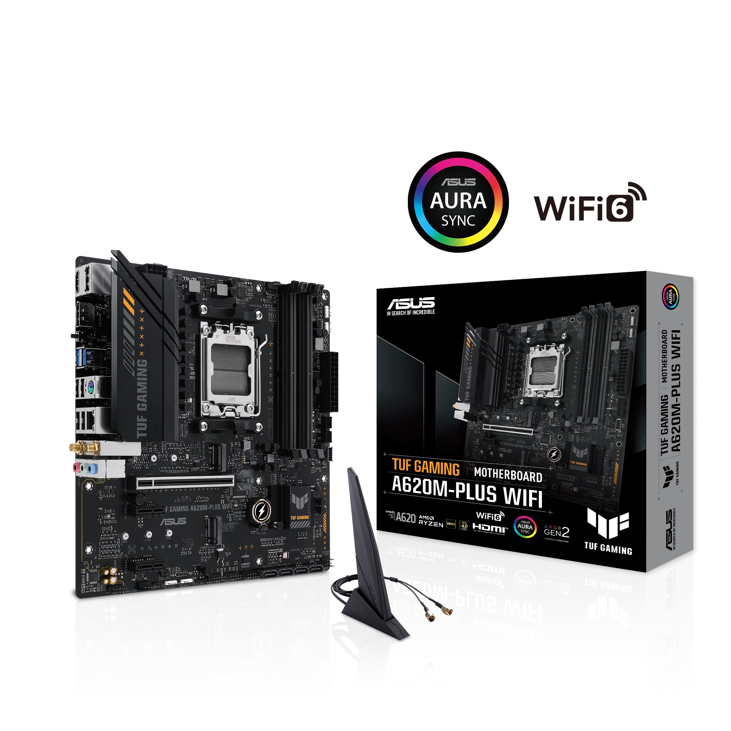 ASUS TUF GAMING A620M-PLUS WIFI - AM5