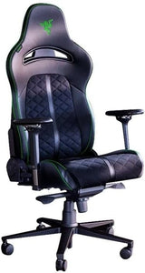 Razer Enki Black Green Gaming Stol