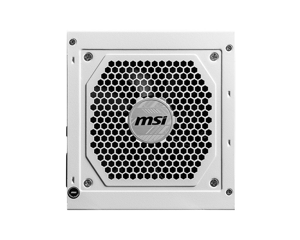 MSI MAG A850GL PCIE5 WHITE Strömförsörjning 850Watt