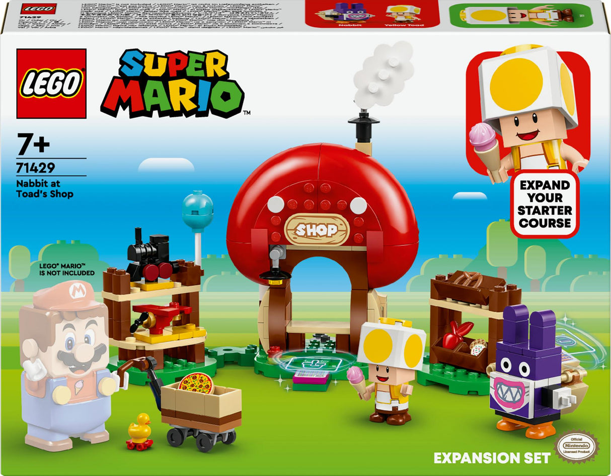 LEGO Super Mario - Nabbit At Toad&#039;s Shop Expansion Set (71429)