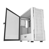 Datorfodral Darkflash DK431 + 4 Fläktar (vit)