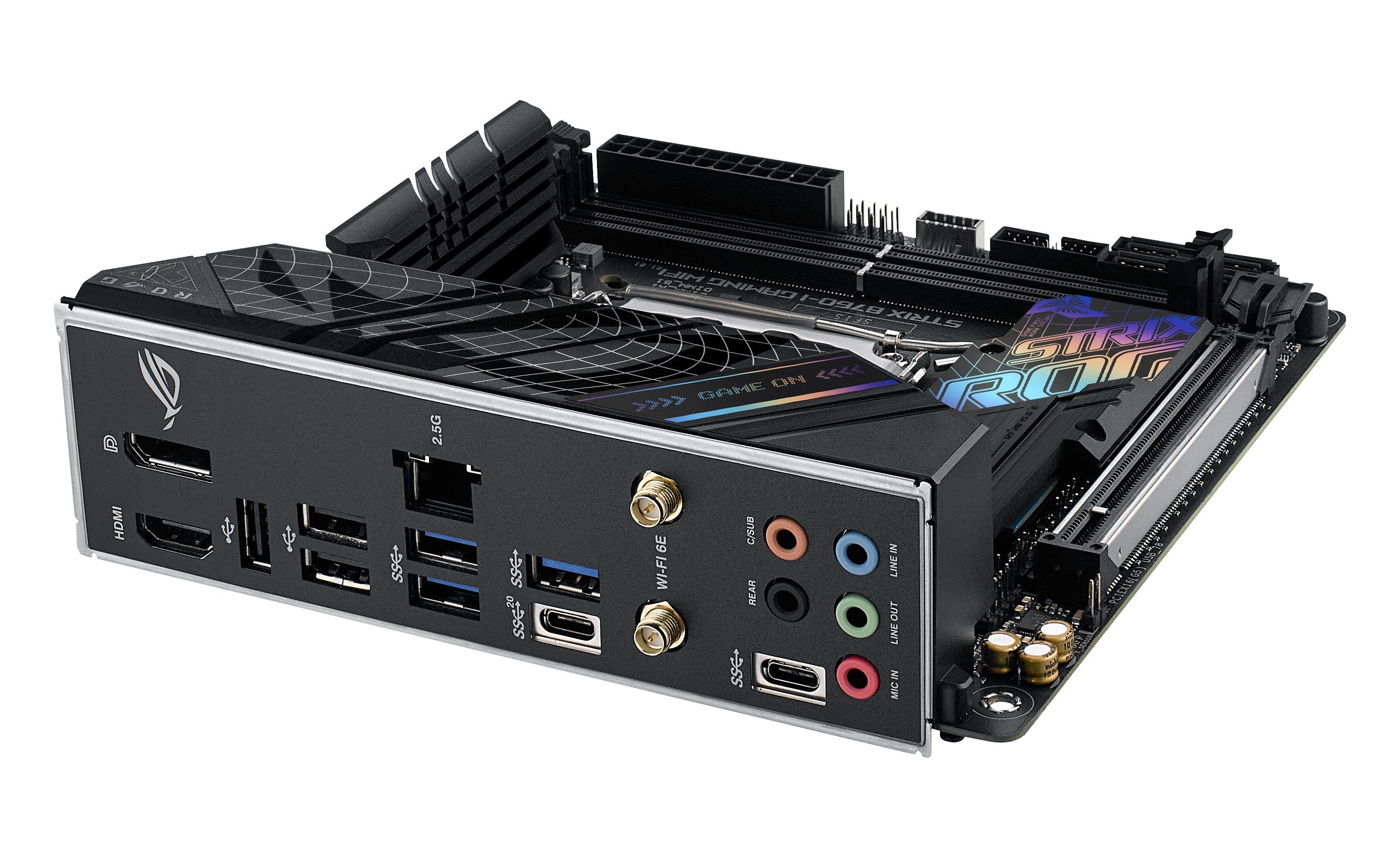 ASUS ROG STRIX B760-I GAMING WIFI (mITX, B760, LGA 1700, DDR5)