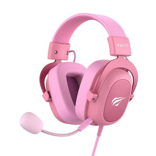 Gaminghörlurar Havit H2002D (rosa)