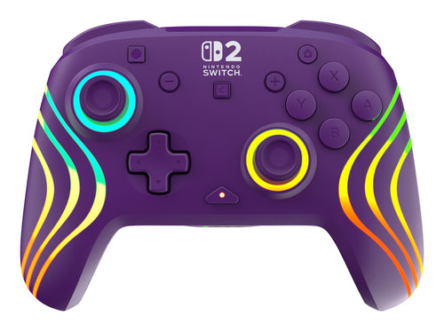 Turtle Beach Afterglow Wave Wireless – Switch, lilla – Front og knapper