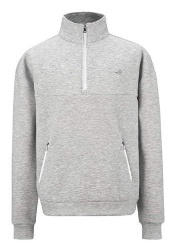 ASUS ROG Trace CL1004 sweatshirt – Grå, S – forside