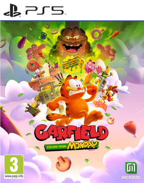 Garfield Escape from Monday – PlayStation 5 – spilomslag