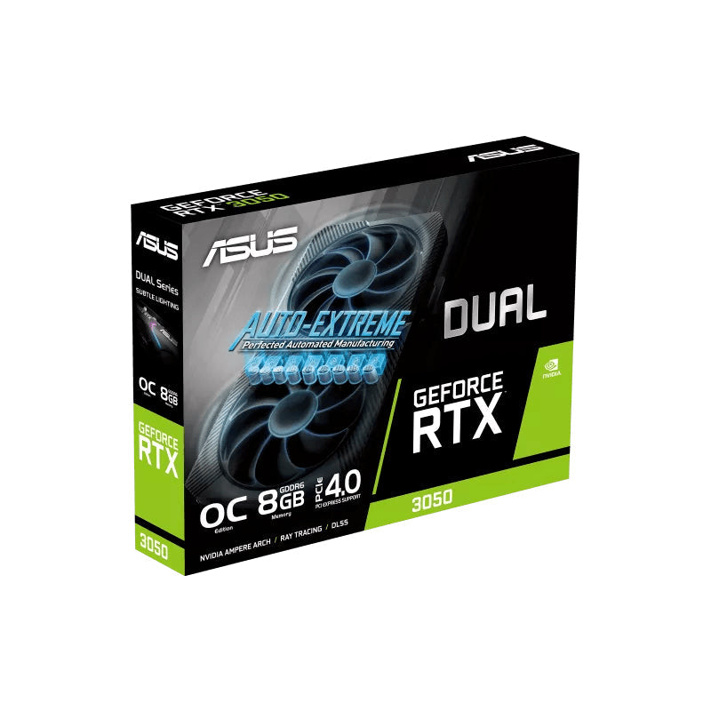 ASUS Dual GeForce RTX 3050 OC Edition 8GB