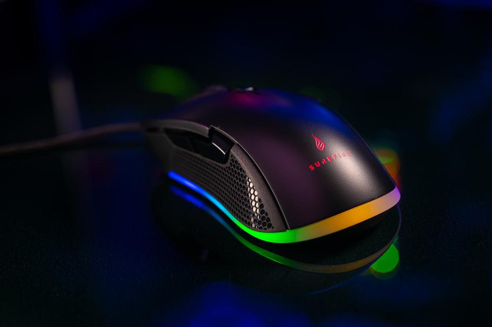 SUREFIRE - Buzzard Claw Gaming 6-knapps Mus Med RGB