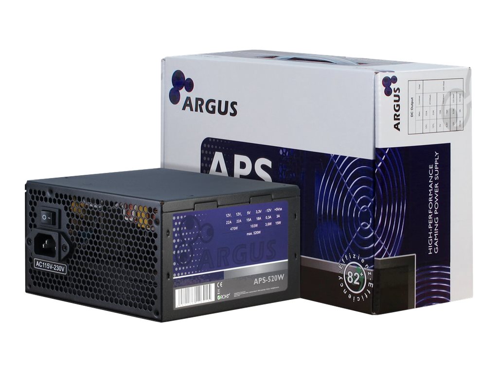Argus APS-520W Strömförsörjning 520Watt