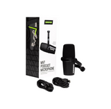 Shure MV7 Mikrofonkablage -47dBFS/Pa Kardioid (enkelriktad) Svart