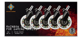 Deltaco Gaming RGB Caster Gaming Stol