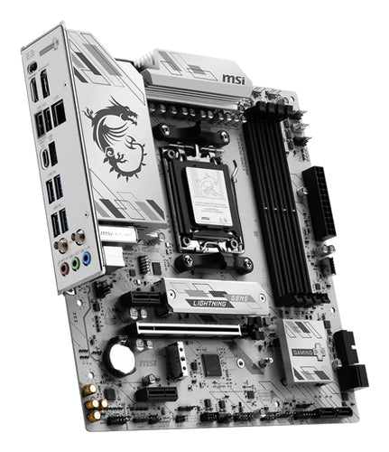 MSI B850M GAMING PLUS WIFI6E bundkort - AM5, micro-ATX - visning 4