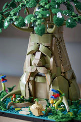 LEGO The Legend of Zelda 77092 – Deku-træet 2-i-1 – grøn Deku-træversion set tæt på