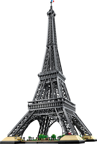 LEGO Icons 10307 – Eiffeltårnet – hele tårnet set forfra