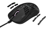 DON ONE - GM500 RGB Lätt Spelmus - SVART