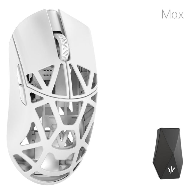 WLMouse Beast X Max Solid Sides - White (Omron Optical) Wireless 8K Magnesium Mouse Jiangxi Deva Electronic Industry Co., Ltd. Company (WLMouse)