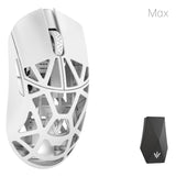 WLMouse Beast X Max Solid Sides - White (Omron Optical) Wireless 8K Magnesium Mouse Jiangxi Deva Electronic Industry Co., Ltd. Company (WLMouse)