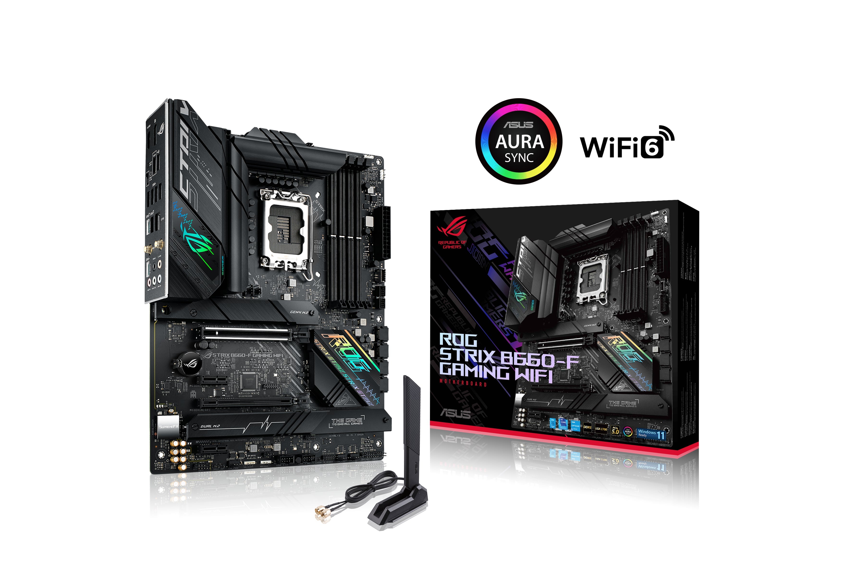 ASUS ROG STRIX B660-F GAMING WIFI (ATX, B660, LGA 1700, DDR5)